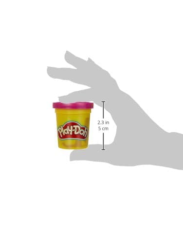 Play-Doh 8-Pack Rainbow, giftfri modellera med 8 färger