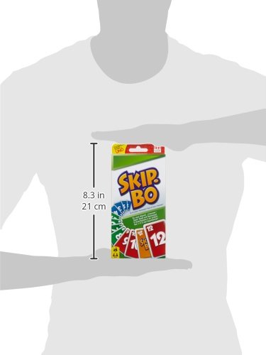 Mattel Games 52370 Skip-Bo, Kortspel, Flerfärgad, 20 x 89 x 17,5 cm