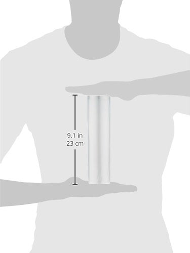 Amazon Basics 22 cm x 500 cm, 2 rullar för vakuumförpackare, plast, klar