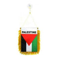 Palestina vimpel 15 x 10 cm - mini palestinsk flagga 10 x 15 cm speciell bil - banner - AZ FLAG