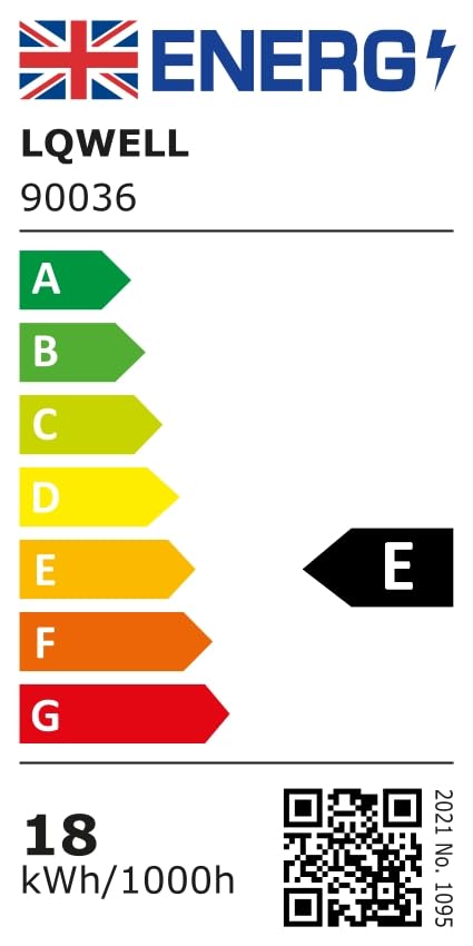 LQWELL® Taklampa LED Taklampa, IP44 Vattentät Badrumslampa Rund Platt 18W 6000K 1980LM Tunn För Vardagsrum Badrum Sovrum Kök Källare Kontor, 220 * 24mm