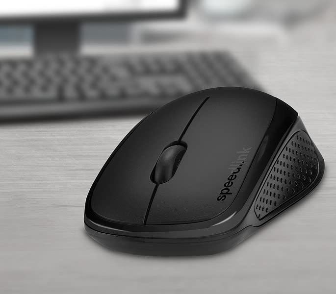 Speedlink Kappa mus – trådlös mus för kontor, hemmakontor eller spel – svart