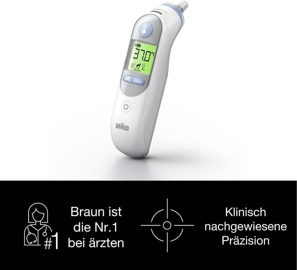 Braun IRT6520 Thermoscan 7 Örontermometer, Vit