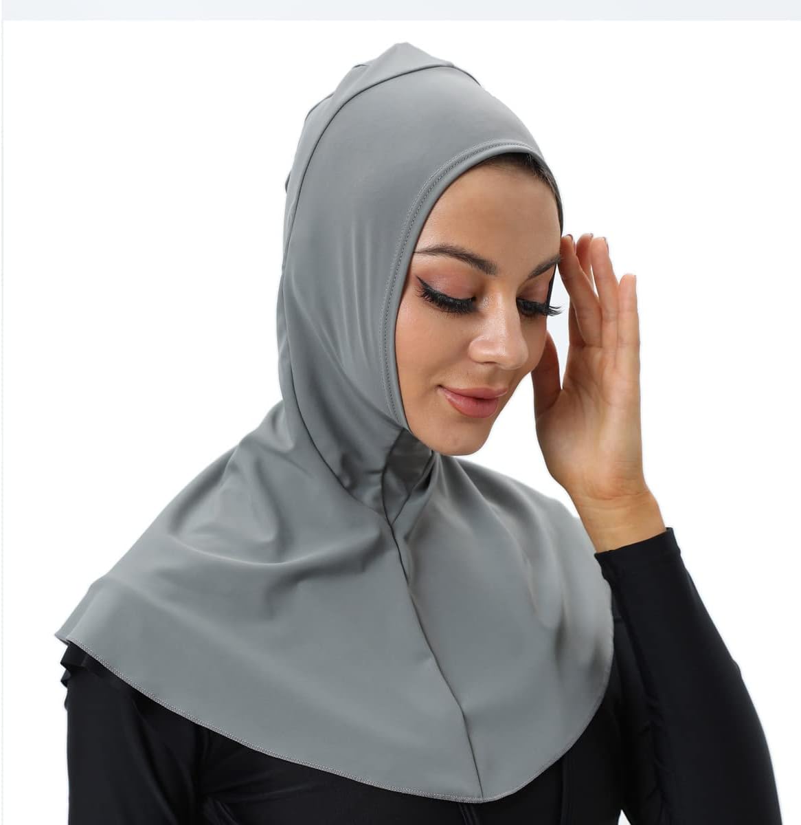 seafanny Kvinnors simma hijabs heltäckande simmande scarf solskydd