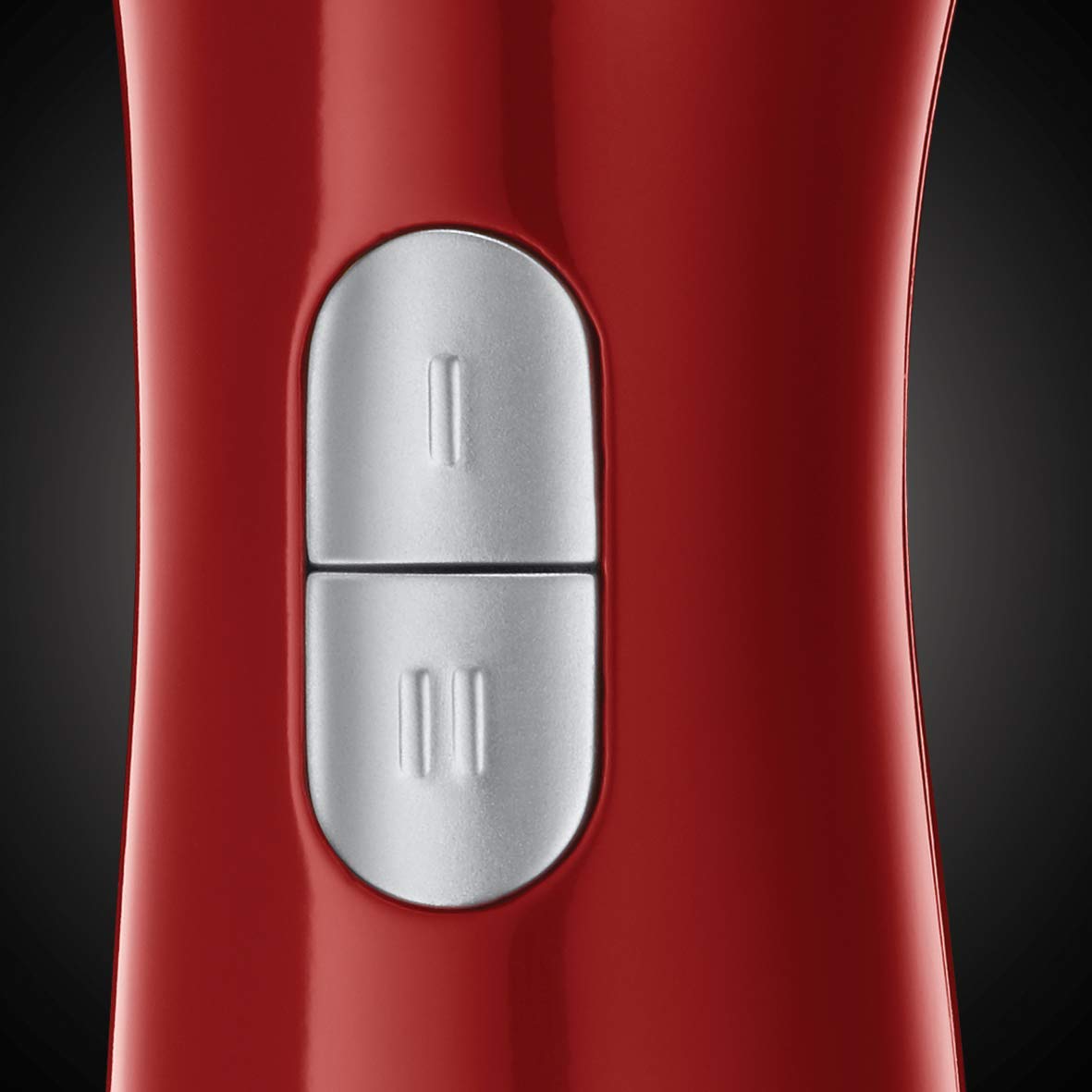 Russell Hobbs 3-i-1 stavmixer, 2 hastigheter, rostfritt stål, BPA-fri behållare, ballongvisp, minihackare, diskmaskinssäkra delar, röd, 500W Desire, 24700-56