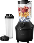 Philips 3000-serien Mixer - ProBlend-system, 450 W motor, 1,9 l kapacitet, Pulsfunktion, Krossar is på 45 sekunder, Rostfria blad, Plastkanna, Lätt att rengöra, HomeID-app (HR2041/41)