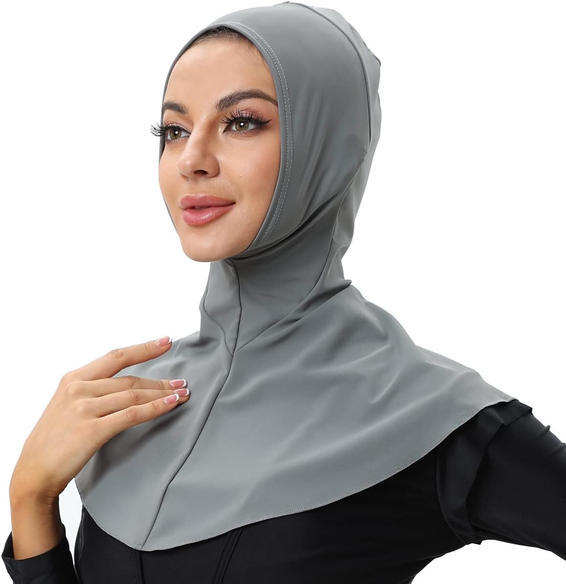 seafanny Kvinnors simma hijabs heltäckande simmande scarf solskydd