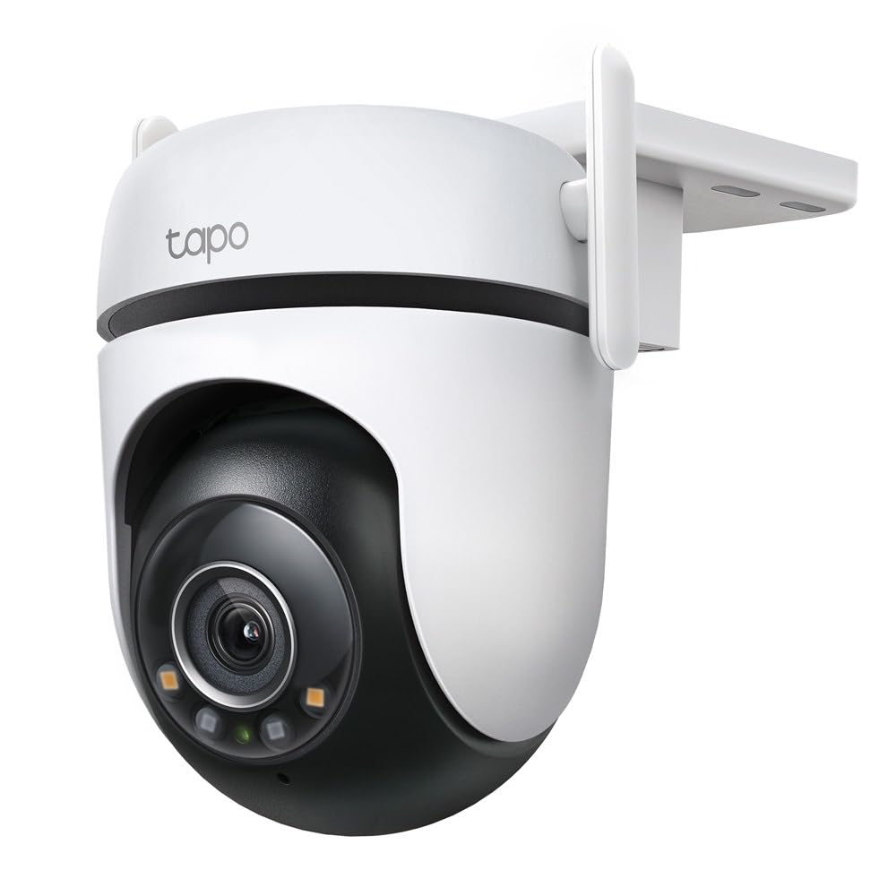 Tapo C520WS 360° utomhus WiFi-övervakningskamera 2K 4MP QHD Starlight-färgnattsyn AI-detektering rörelsespårning IP66