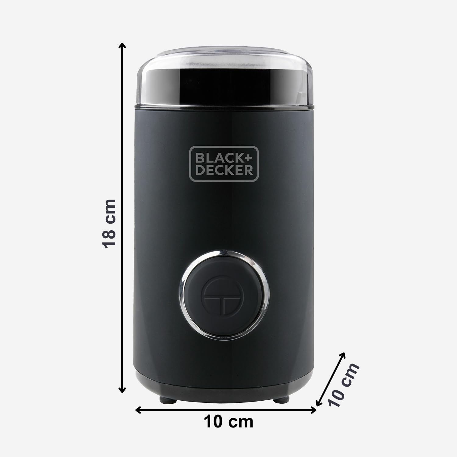 Black+Decker BXCG150E ES9080010B Kaffekvarn, Svart, En Storlek