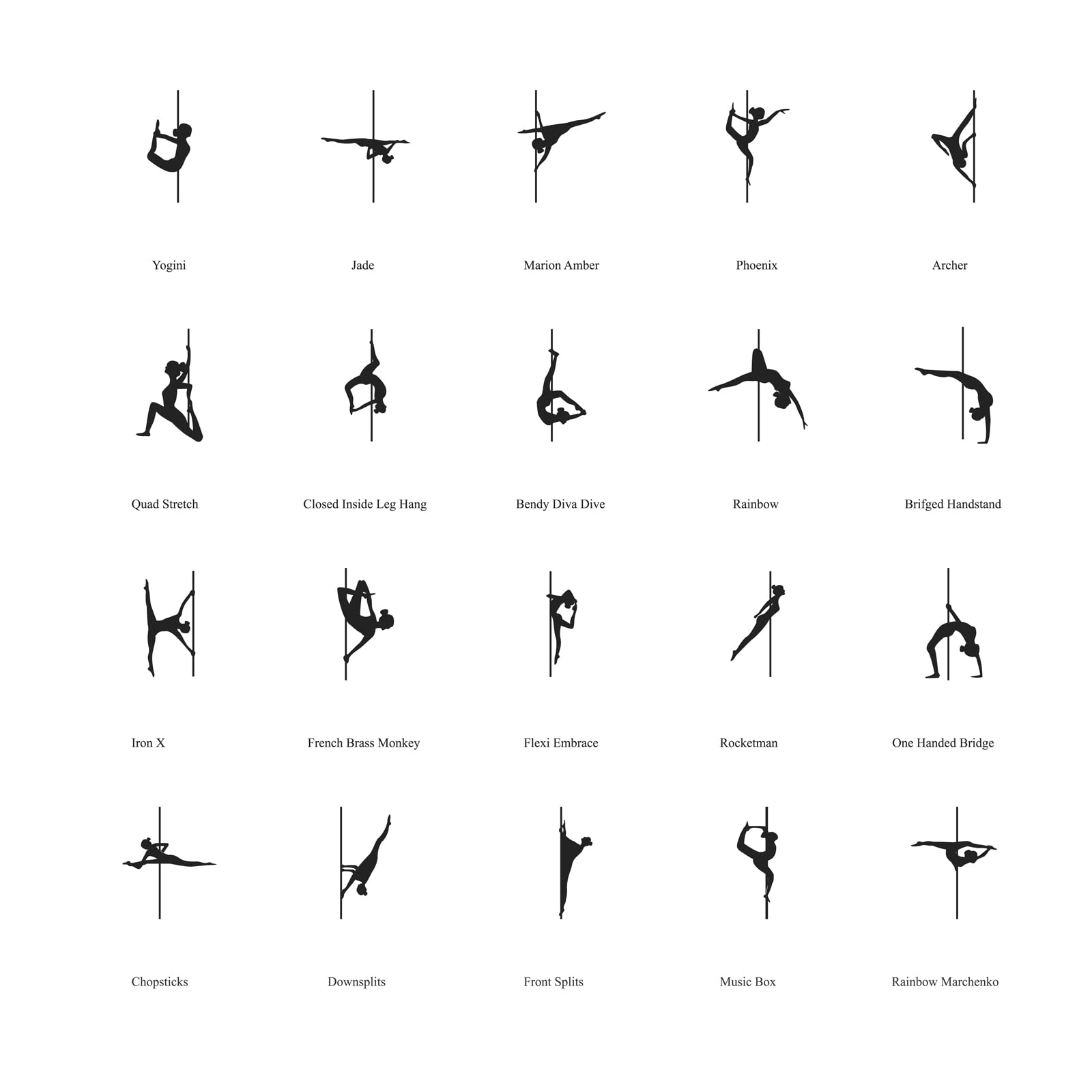 Wiltec Poledance stång Ø 45 mm, proffsig dansstång höjdjusterbar från 2,31-2,74 m, i stål, fristående och portabel fitnesstång stångdans