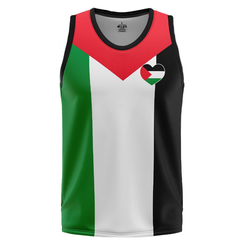 Herrlinne – Pride och Regnbågslinne, Love Parade Sommar Ärmlöst Linne, Festival och Utomhusaktiviteter, 100% Polyester, Stretch