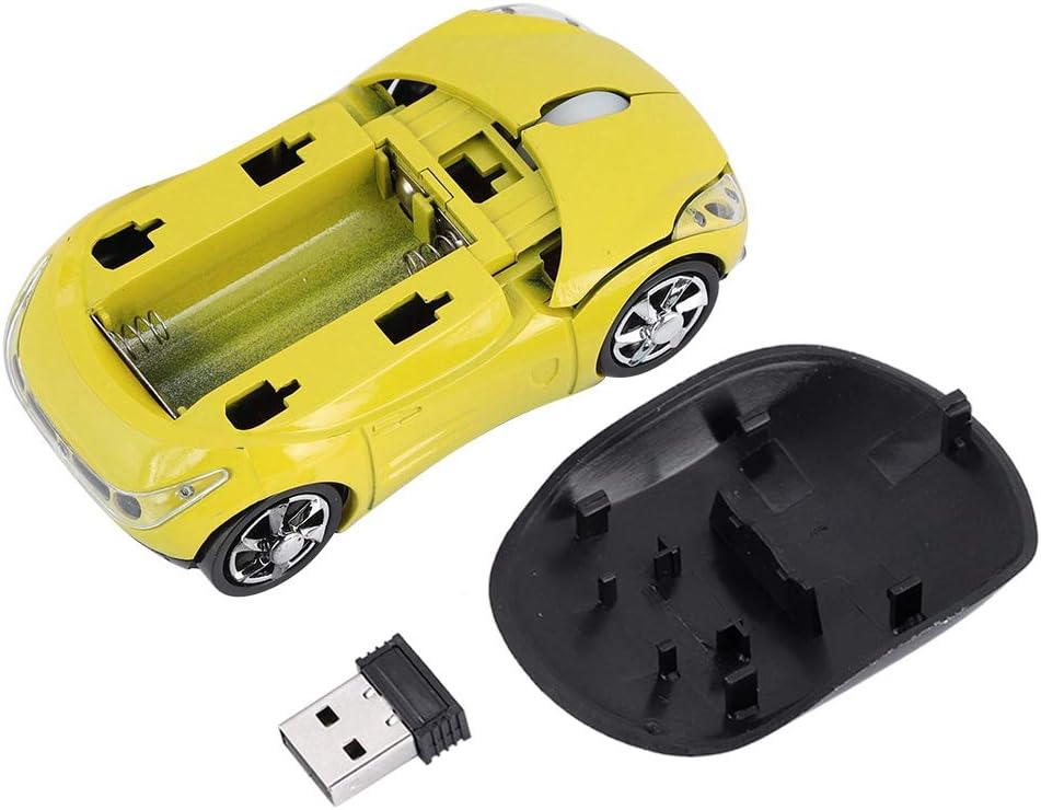 Trådlös mus, 2,4G Mini-datormus med USB-mottagare, Bärbar bärbar USB-spelmus, Slim optisk mus för PC Tablet Game Office