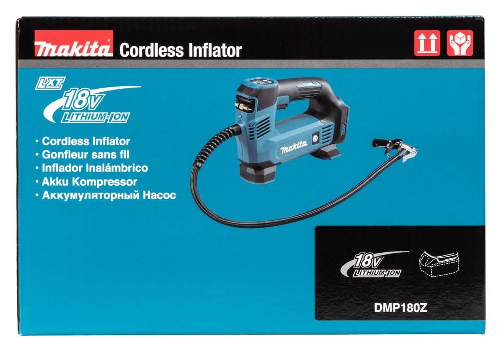 Makita DMP180Z, Kompressor, Blå, 8,3 bar 18 V