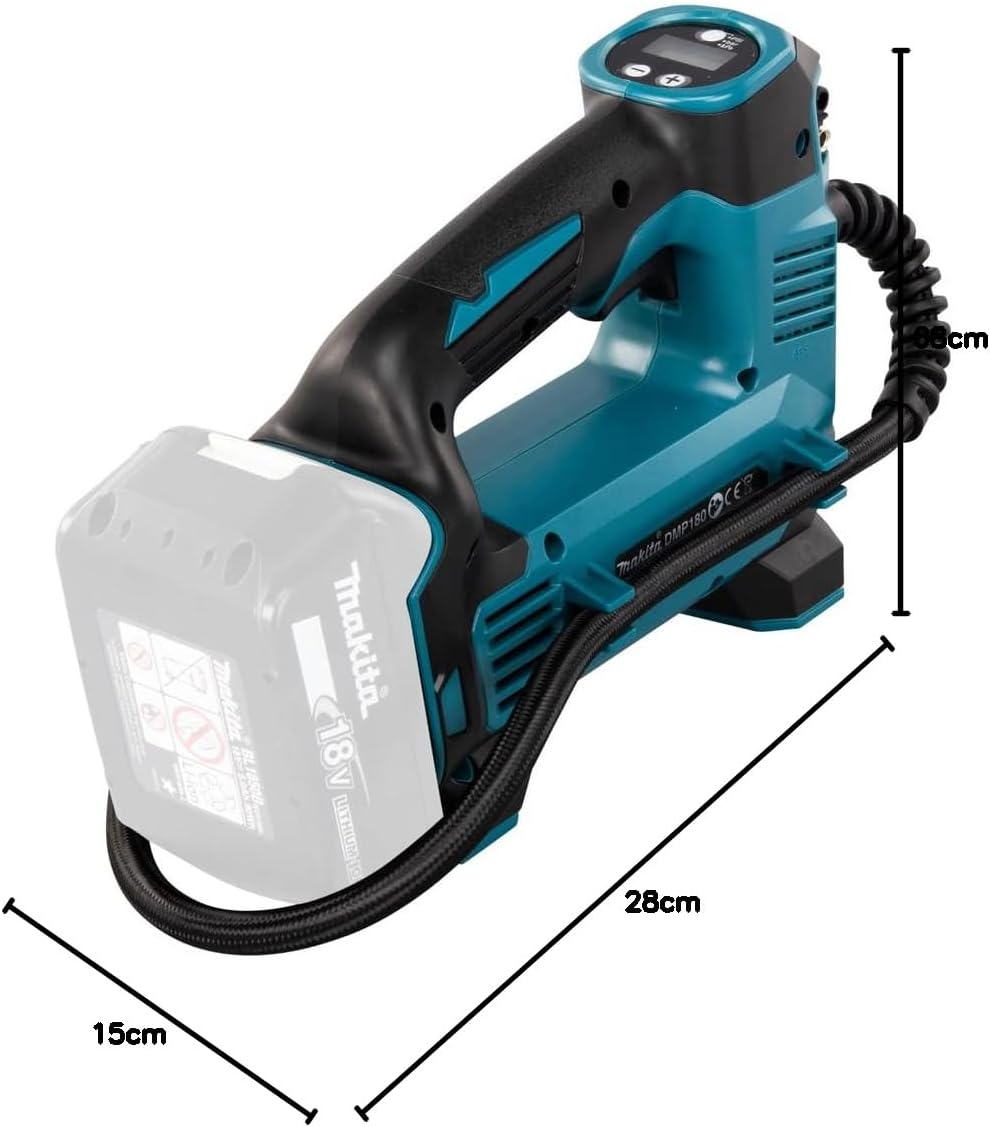 Makita DMP180Z, Kompressor, Blå, 8,3 bar 18 V