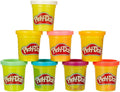 Play-Doh 8-Pack Rainbow, giftfri modellera med 8 färger