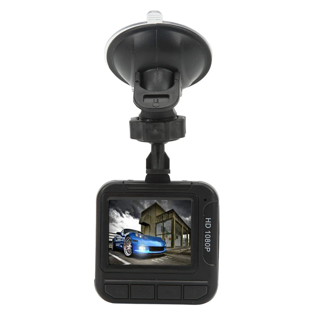 Dash Cam, 1080P Full HD Car DVR Dashboard Camera Video Recorder, 1,6-tums Färgskärm, Rörelsedetektering och Slinginspelning, för Bil, Lastbil, Taxi