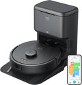 eufy L60 robotdammsugare med sugstation, ultrastark 5 000 Pa sugkraft, anti-hårtrassel, sugstation 60 dagar utan tömning, iPath-lasernavigering (renoverad)