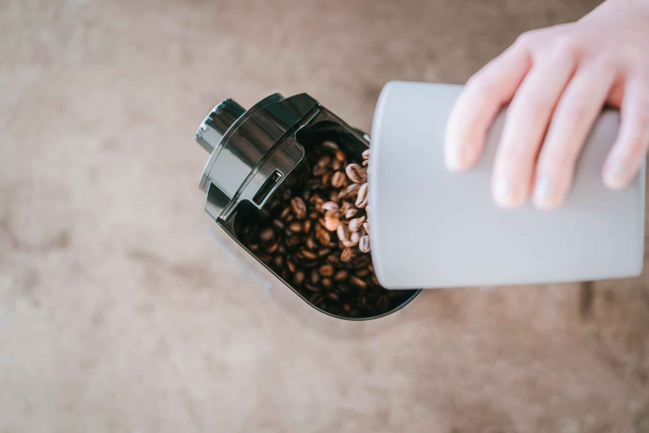 Melitta Molino elektrisk kaffekvarn 1019-02: smidig och användarvänlig kaffekvarn som ger ett perfekt färskmalet kaffe till varje tillfälle, svart