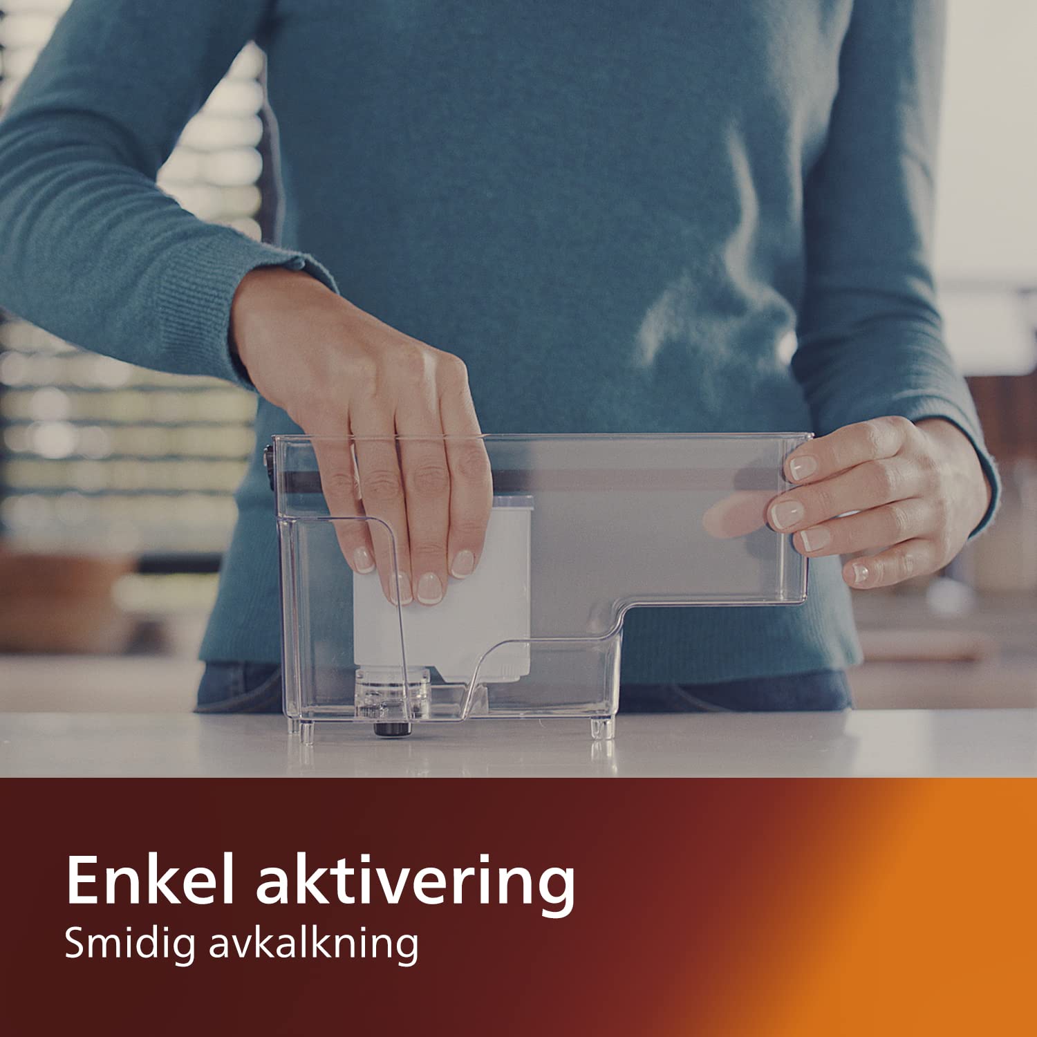 Philips AquaClean Kalk- och Vattenfilter – Ingen avkalkning, Upp till 5 000 koppar, Förlänger maskinens livslängd, Mikroporöst filter, Enkel installation, 2 st AquaClean-filter (CA6903/22)