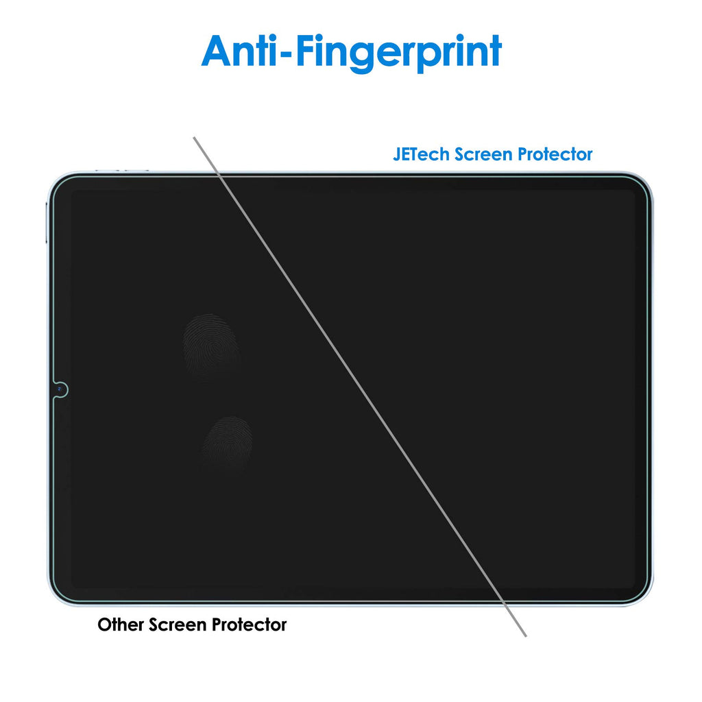JETech Skärmskydd för iPad Air 5/4 (10,9 Tum, 2022/2020 Modell, 5:e/4:e Generationen), Härdat Glas Film, HD Klar, 1-Pack