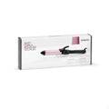 BaByliss 32 mm Locktång - Pro Satin Touch beläggning, 10 Värmeinställningar, Snabb Uppvärmning, Frissfria lockar, Integrerat stöd – Svart & Rosa, C332E