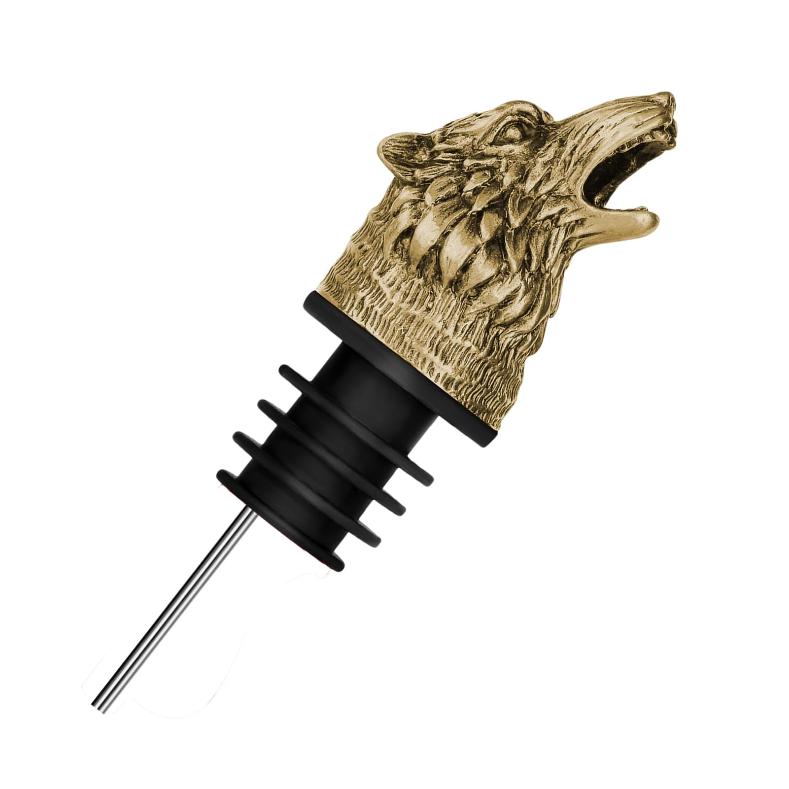 Liquor Pour Pip gåva - 60 ml Animal Wine Aerator Pourer, Creative Alcohol Diffuser Stopper, rostfritt stål Spirpip, unikt flasktopperstillbehör | Dekorativa nyheter nyheter män
