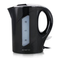 Emerio Vattenkokare, 1,0 liter, 900 watt, vattennivåindikator, BPA-fritt, torrgåsskydd, upplyst på/av-brytare, perfekt för hem, camping eller kontor, WK-121616.1, svart