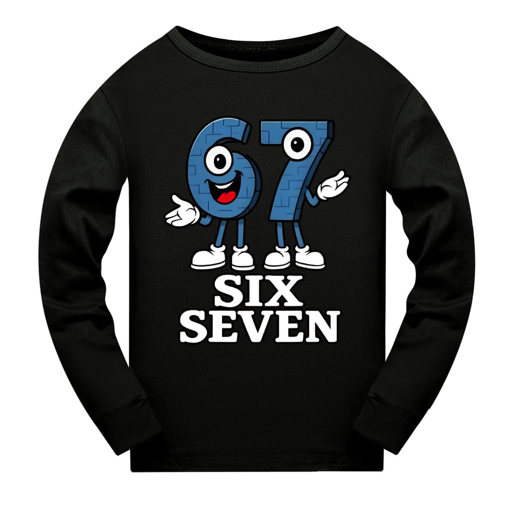 67 Meme pojkar flickor kläder set 6 & 7 långärmad julbyxor set barn 2 delar set
