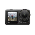 DJI Osmo Action 4 standardkombination - 4K/120 bps vattentät actionkamera med 1/1,3-tums sensor, fantastiska bilder i svagt ljus, 10-bitars och D-Log M färgprestanda, ett 1770 mAh-batteri