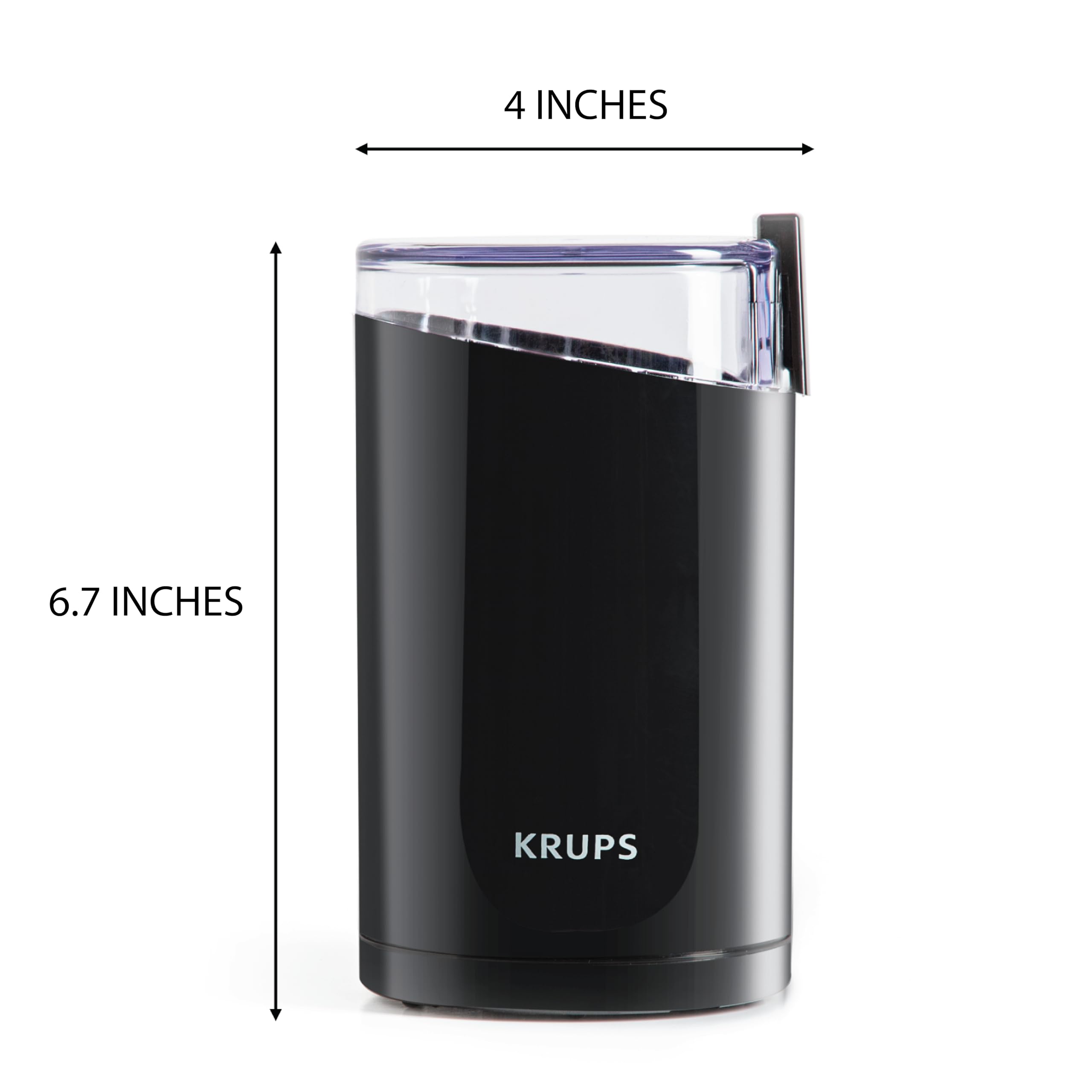 Krups 1500813248 Kaffekvarn, Svart