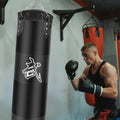 boxningssäck set tung plikt punching bags ofyllda, hängande punchingpåsar boxningsväska för vuxna barn, punkteringspåse med boxbandage takkrok kedja, för kickboxning kampsport muay thai MMA