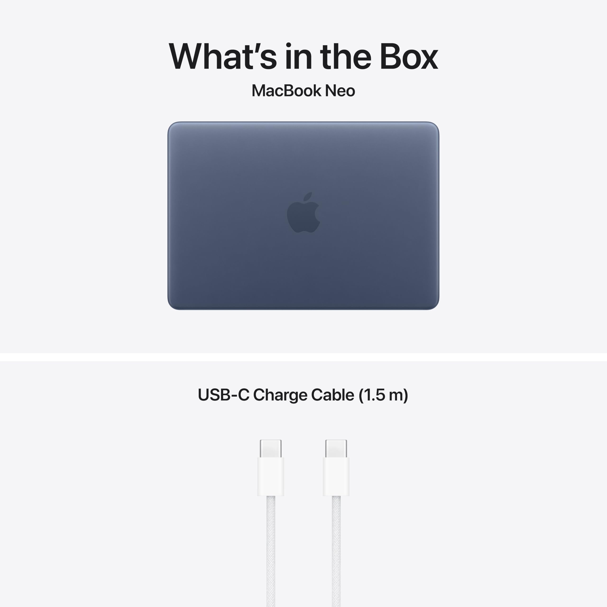 Apple 13-tums MacBook Neo (2026) med A18 Pro-chip: Byggd för AI och Apple Intelligence, Liquid Retina-skärm, 8 GB enhetligt minne, 256 GB SSD-lagring, FaceTime HD-kamera med 1080p, indigo