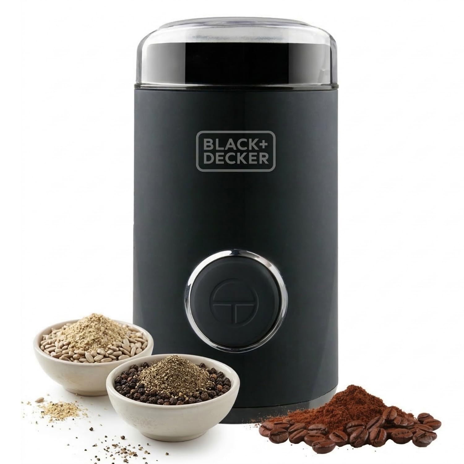 Black+Decker BXCG150E ES9080010B Kaffekvarn, Svart, En Storlek