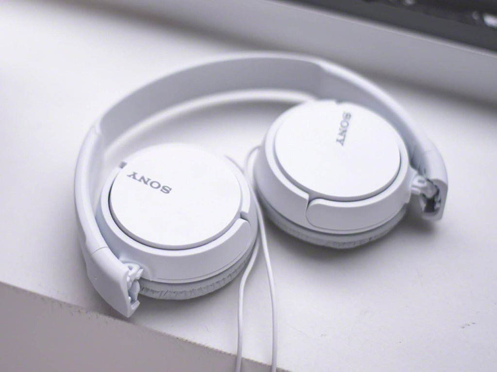 Sony MDR-ZX110 - Vikbara Hörlurar - vit