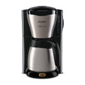 Philips Café Gaia Kaffebryggare - Termoskanna i rostfritt stål, Håller värmen i 2 timmar, Automatisk avstängning, Droppstopp, Smart lås, 1,3 l kapacitet, Vattennivåmätare (HD7546/20)