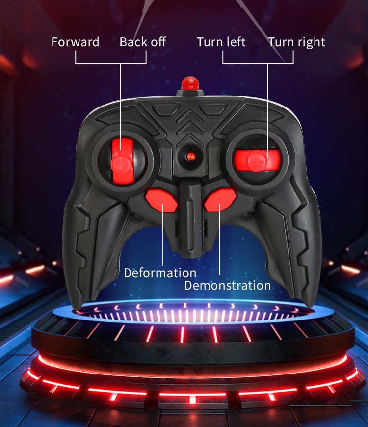 Fjärrstyrd bil, 2,4 Ghz fjärrstyrda bilar, transformerbara till robotleksaker, barn, 3, 4, 5, 6, 7, 8 9 år, pojke, flicka, spindel, RC bil, födelsedagspresent, julspel, inomhus utomhus