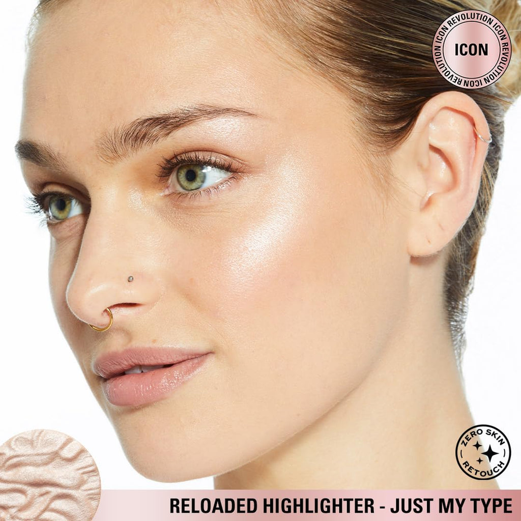 MAKEUP REVOLUTION 21369 Highlighter, Just My Type, 10 g