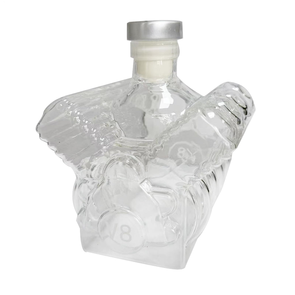 Decanters for Alcohol, Whisky Decanter, V8 Motorer Formar Alkohol Decanter Bottle, Vin Dispenser Home Bar Decoration for Kitchen Restaurant vardagsrum