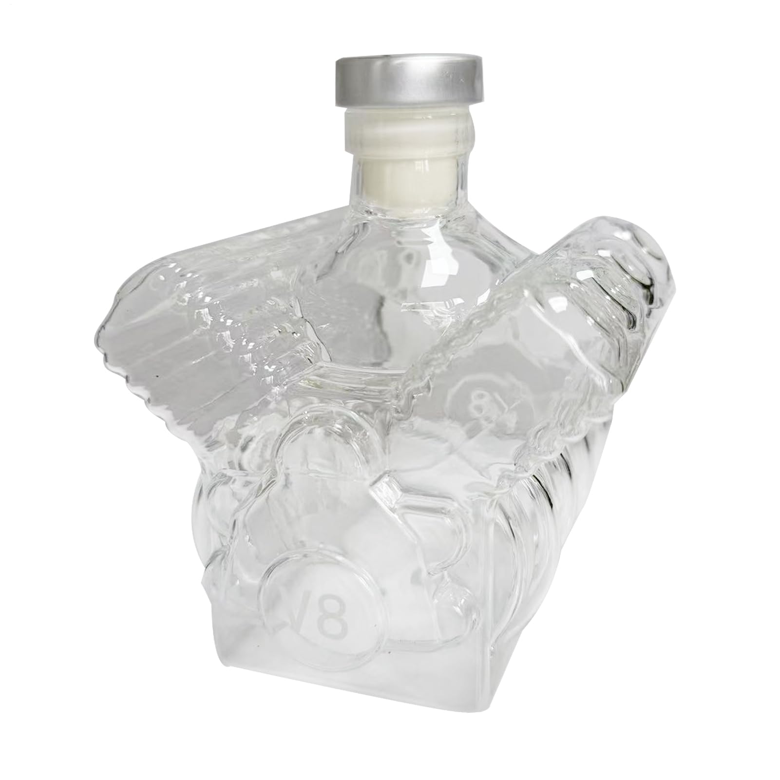 Decanters for Alcohol, Whisky Decanter, V8 Motorer Formar Alkohol Decanter Bottle, Vin Dispenser Home Bar Decoration for Kitchen Restaurant vardagsrum