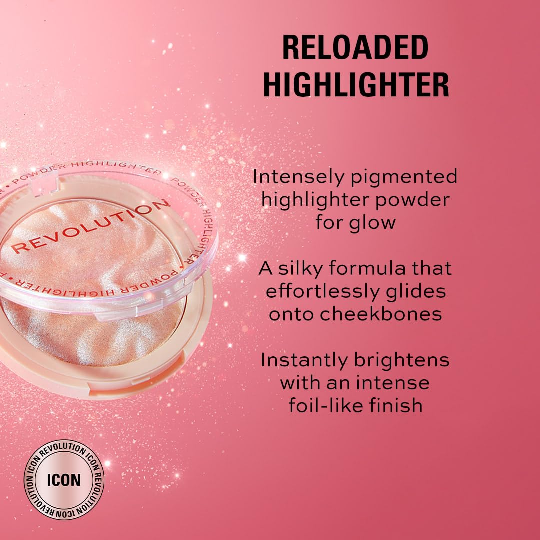 MAKEUP REVOLUTION 21369 Highlighter, Just My Type, 10 g