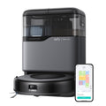 eufy Robotdammsugare Omni C20 med Allt-i-ett-station, Auto Emptying, Mop Washing och Drying för Hands-Free Cleaning, 7,000 Pa Kraftfull sugkraft, 8,5 cm ultratunn kropp, Robotdammsugare och Mop Combo