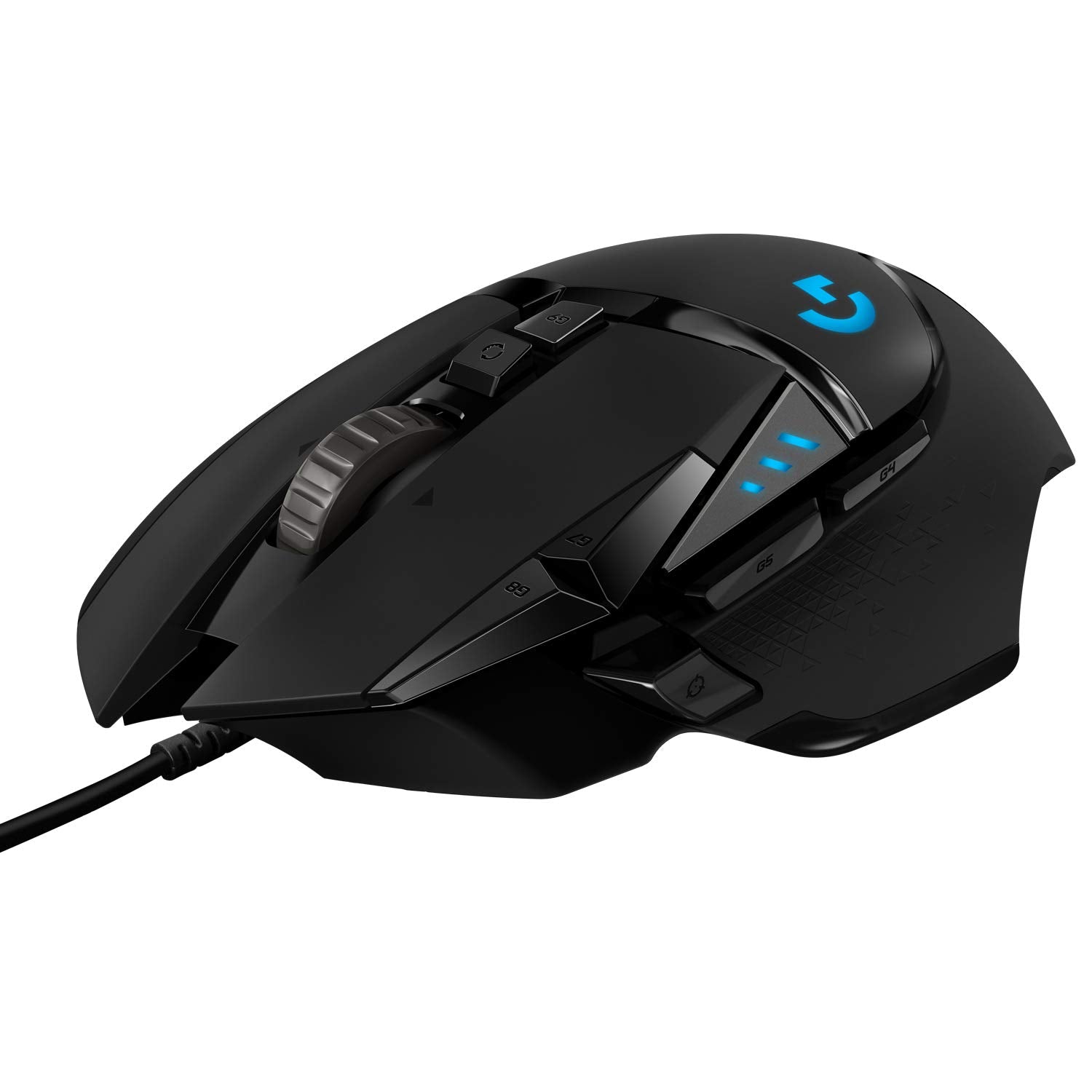 Logitech G G502 HERO High-Performance Gaming Mouse with HERO 25K DPI Optical Sensor, RGB Lighting, Weight Tuning, 11 Programmable Buttons, Logitech G G435 LIGHTSPEED Wireless Bluetooth Gaming Headset