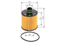 BOSCH F 026 407 108 oljefilter