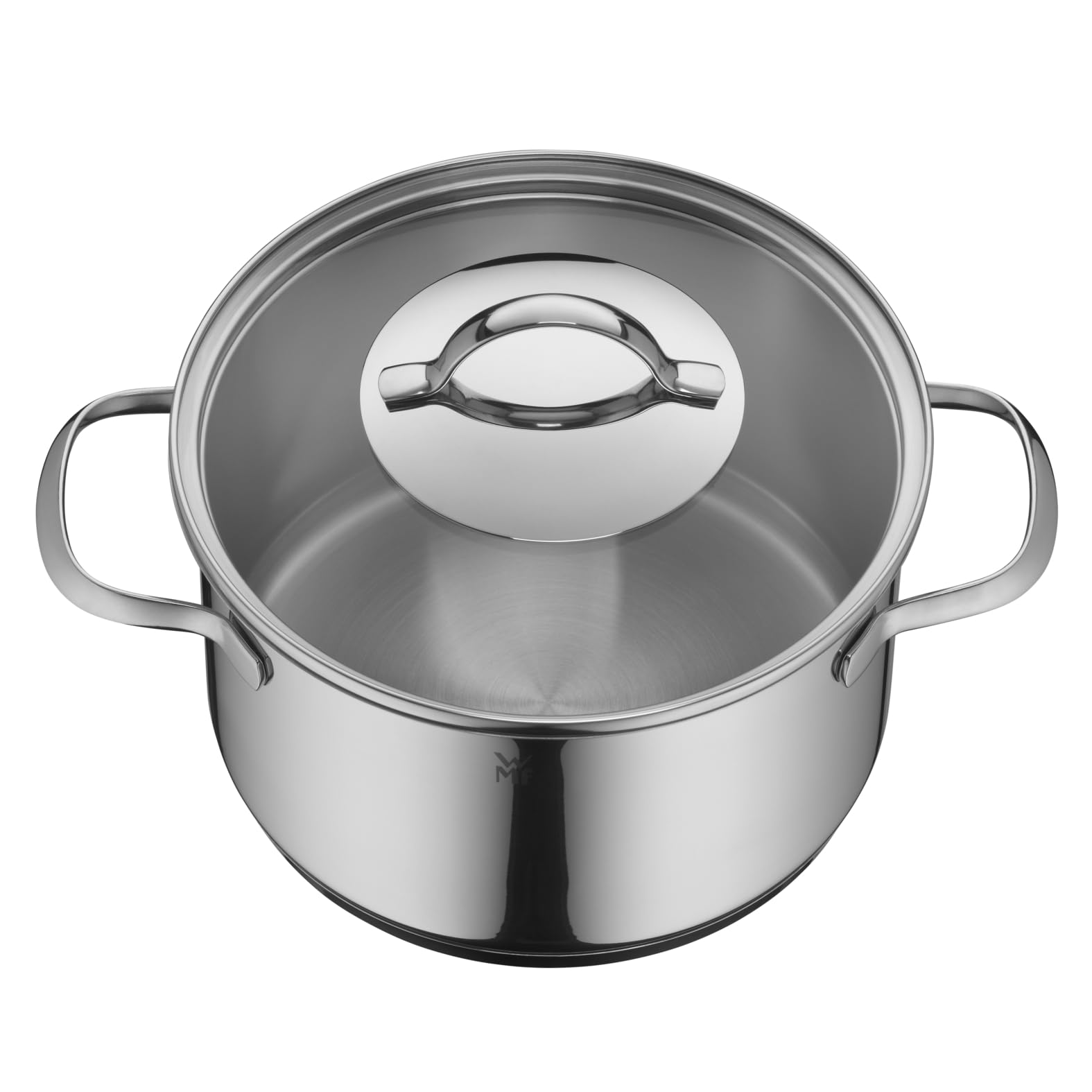 WMF Provence Plus Kastrullset 0721056380 | 5 Delar | Inkl Glaslock | Värmebeständig 250 Grader | Diskmaskinssäker | Transtherm-Universalbas | Induktion