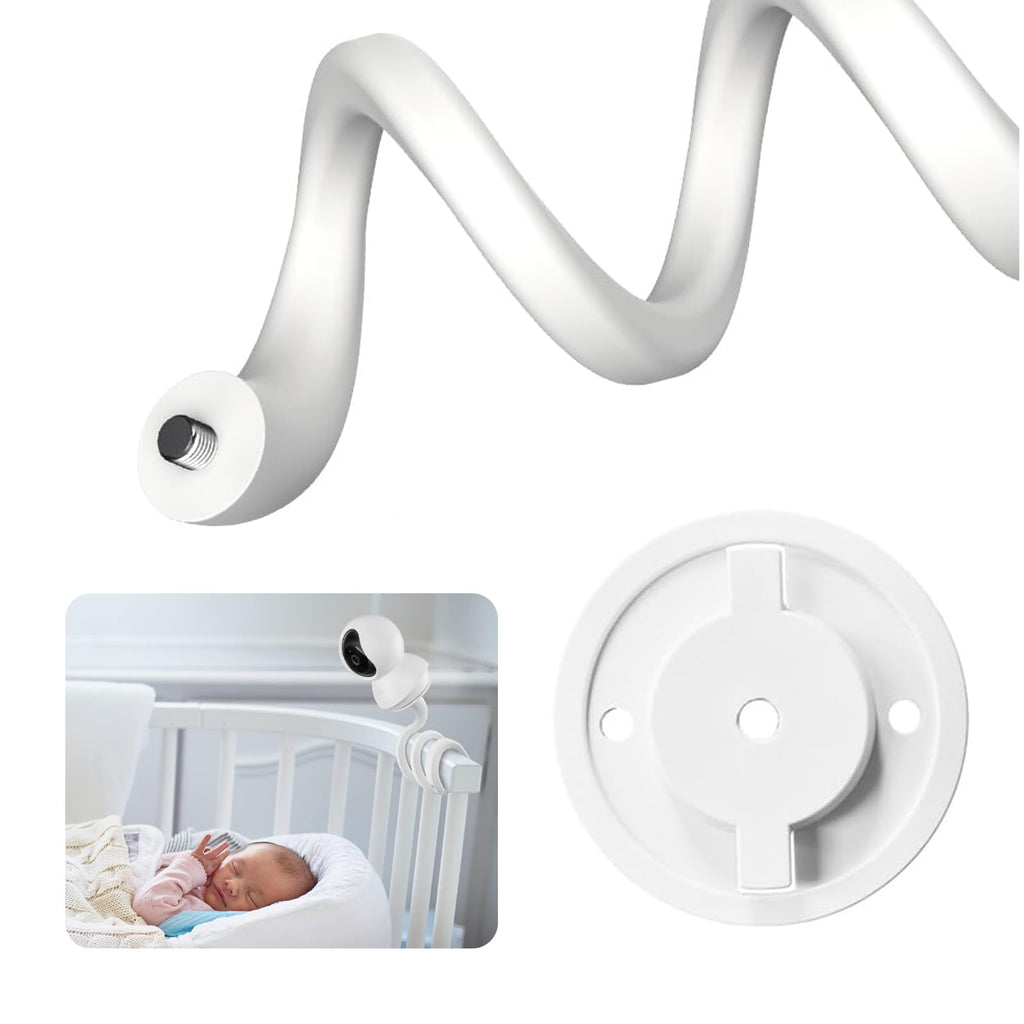 1 set kamerahållare för Tapo C200/C210/C211/C212/C220/C225/C201/C202/C222/C230, babymonitorhållare, flexibelt stativ för babymonitor, inomhusövervakning, babykamera