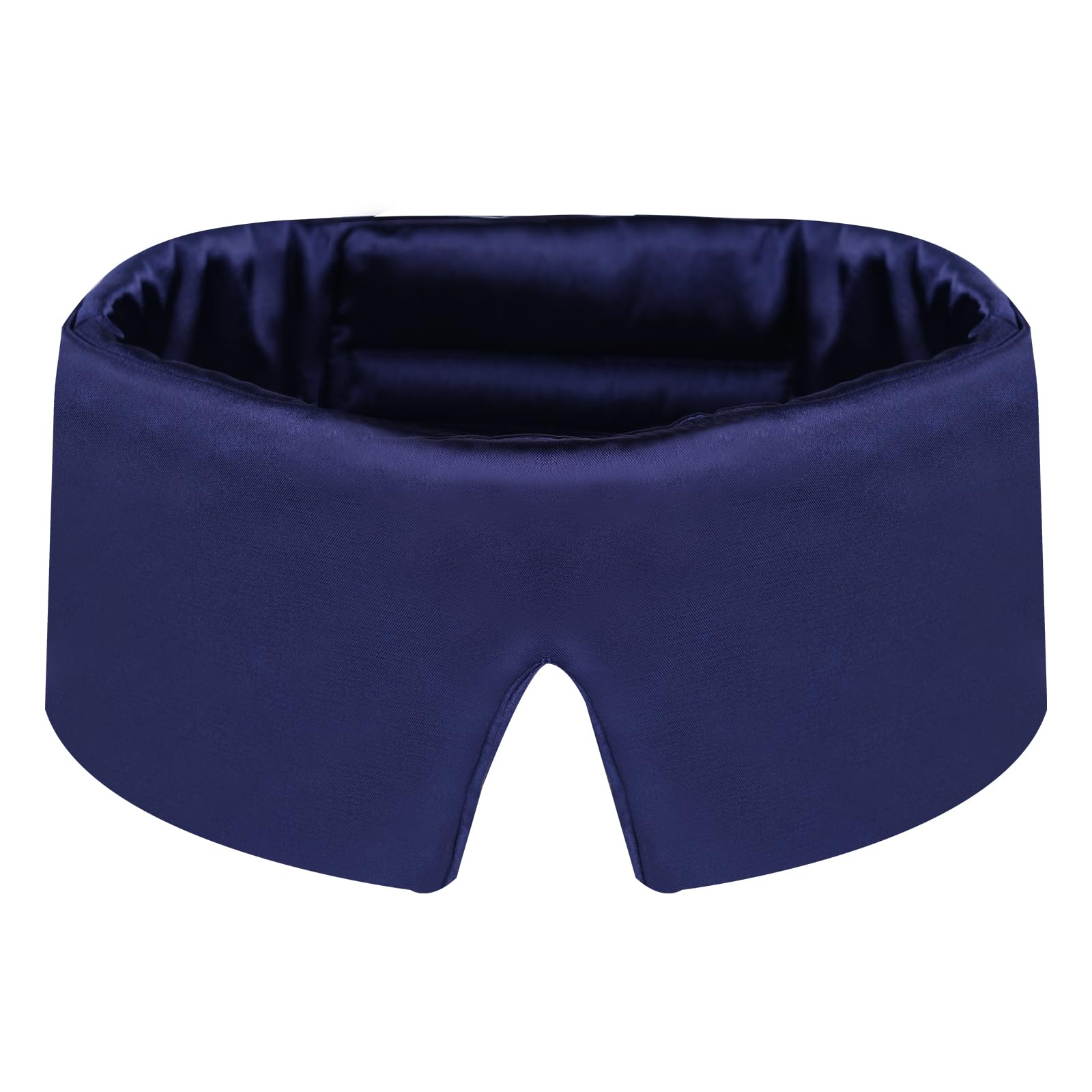 ACWOO Silk Sleep Mask, Super Soft And Comfortable Silk Eye Mask, Light-Blackout Sleep Aid Eye Mask, Blocks Light Eye Sleep Shade Cover For Men, Women, Nap, Travel, Gifts, Meditation, Shift Work