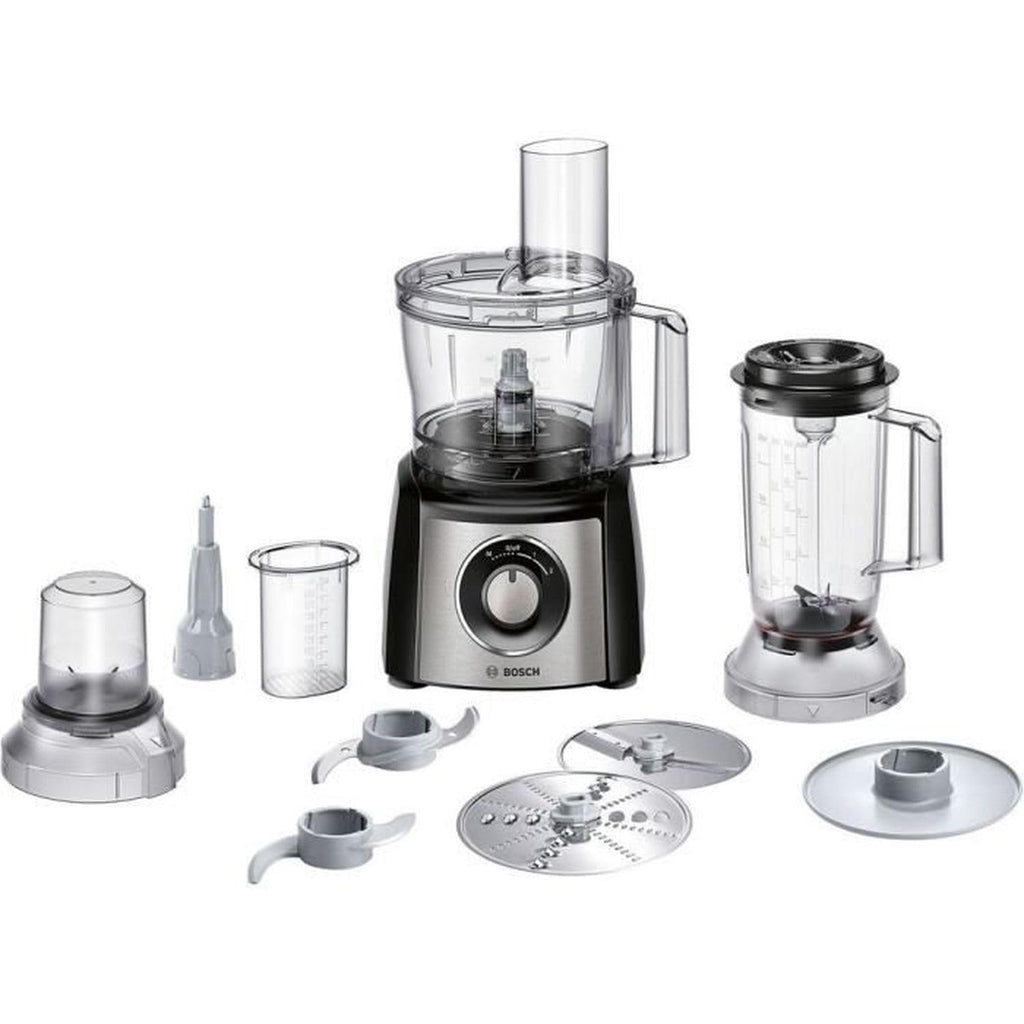 Bosch MultiTalent 3 MCM3501M Köksmaskin, Svart, 800 W