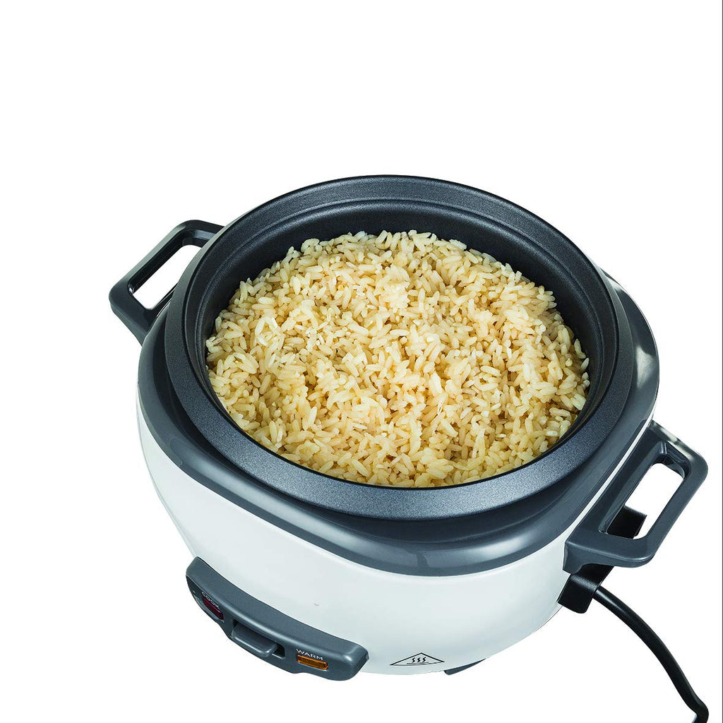 Russell Hobbs riskokare, kokar upp till 6 portioner ris upp till 200 gram per portion, varmhållningsfunktion, non-stick beläggning, ångkorg, mätkopp och sked ingår, 27030-56