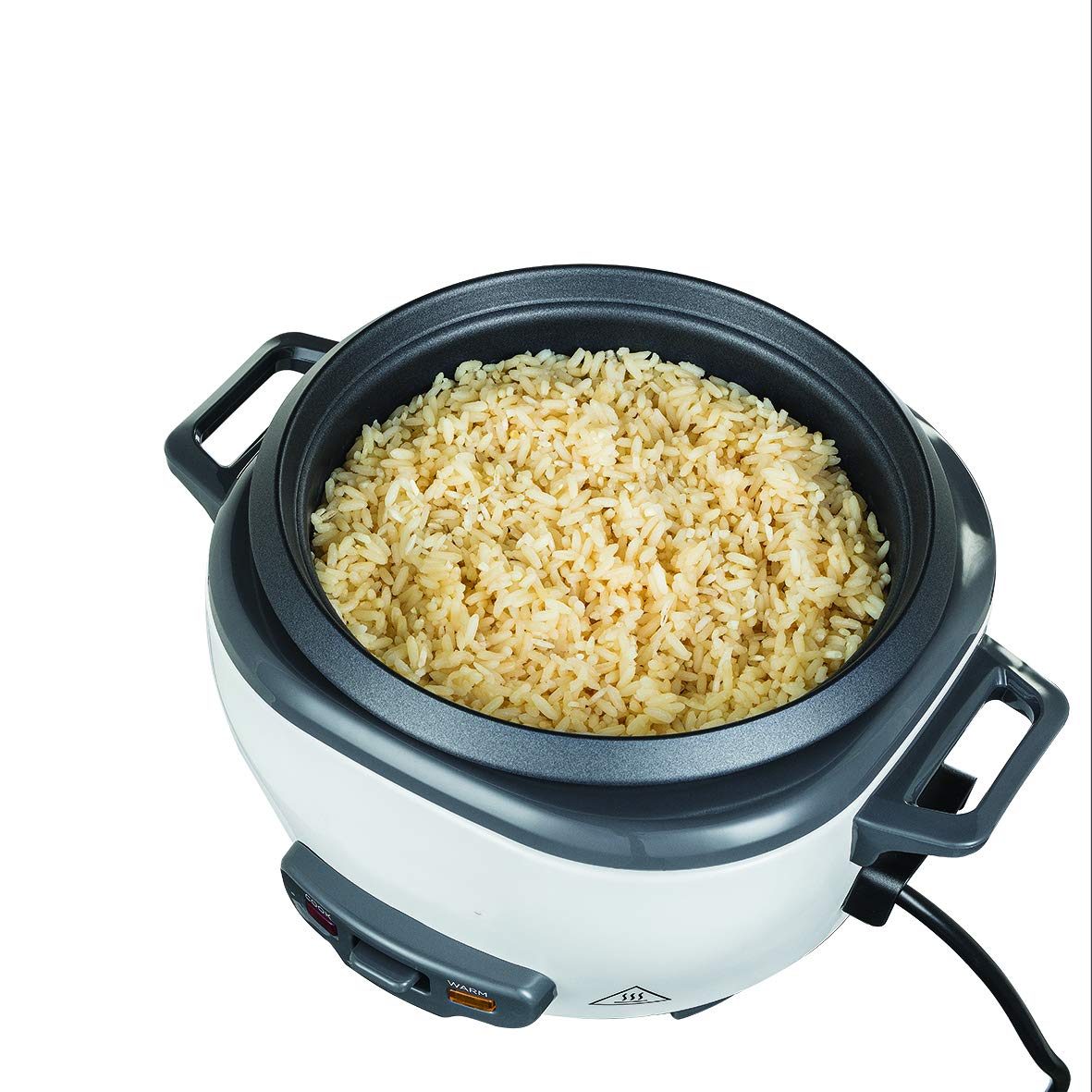 Russell Hobbs riskokare, kokar upp till 6 portioner ris upp till 200 gram per portion, varmhållningsfunktion, non-stick beläggning, ångkorg, mätkopp och sked ingår, 27030-56