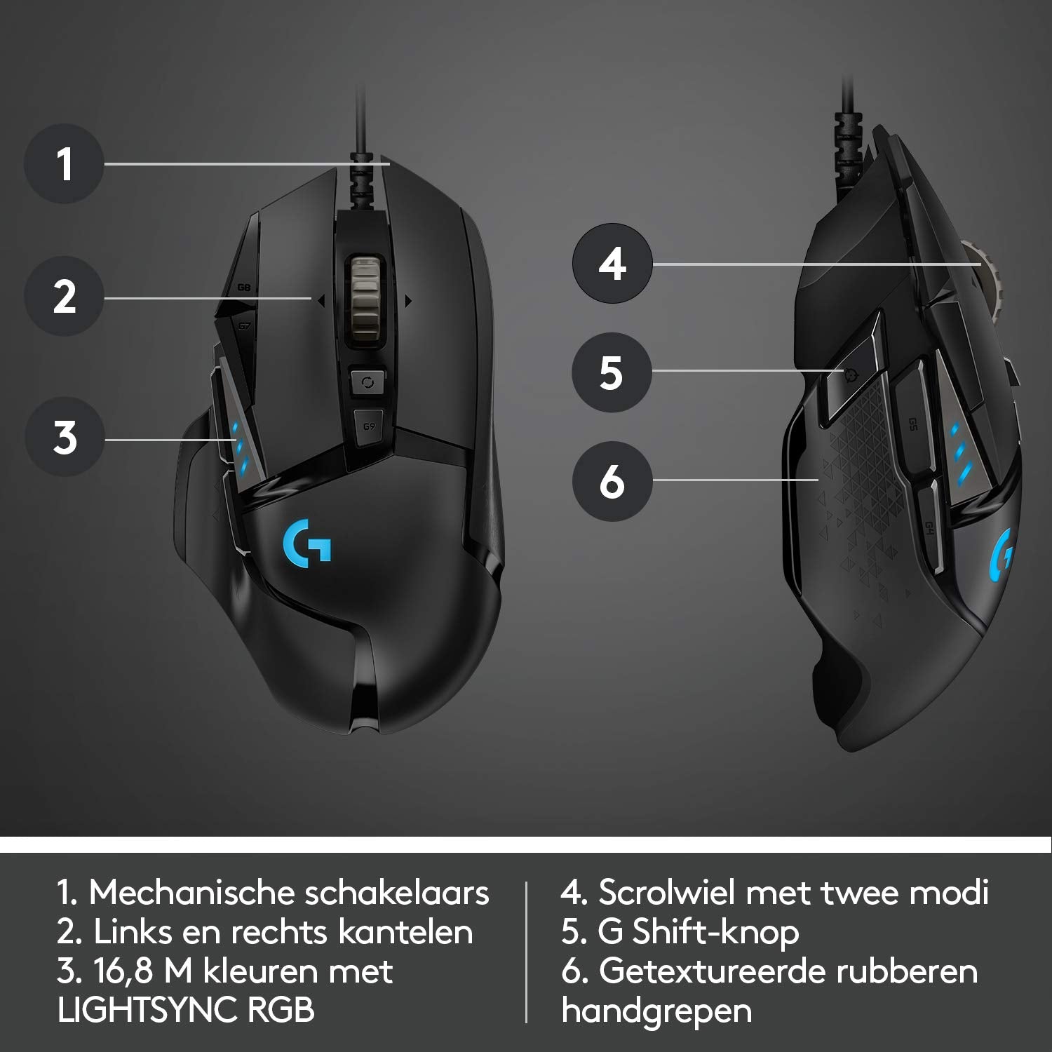 Logitech G G502 HERO High-Performance Gaming Mouse with HERO 25K DPI Optical Sensor, RGB Lighting, Weight Tuning, 11 Programmable Buttons, Logitech G G435 LIGHTSPEED Wireless Bluetooth Gaming Headset